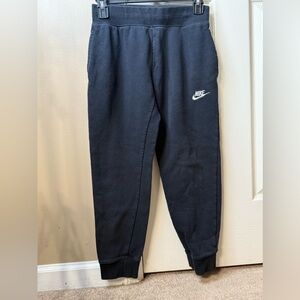 Nike Black Sweatpants with Elastic Cuffs